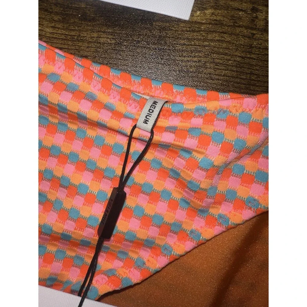 NWT! TRIANGL MAIA GARA Textured Scoop Bikini - Top Size S - Bottom Size M - Picture 2 of 12